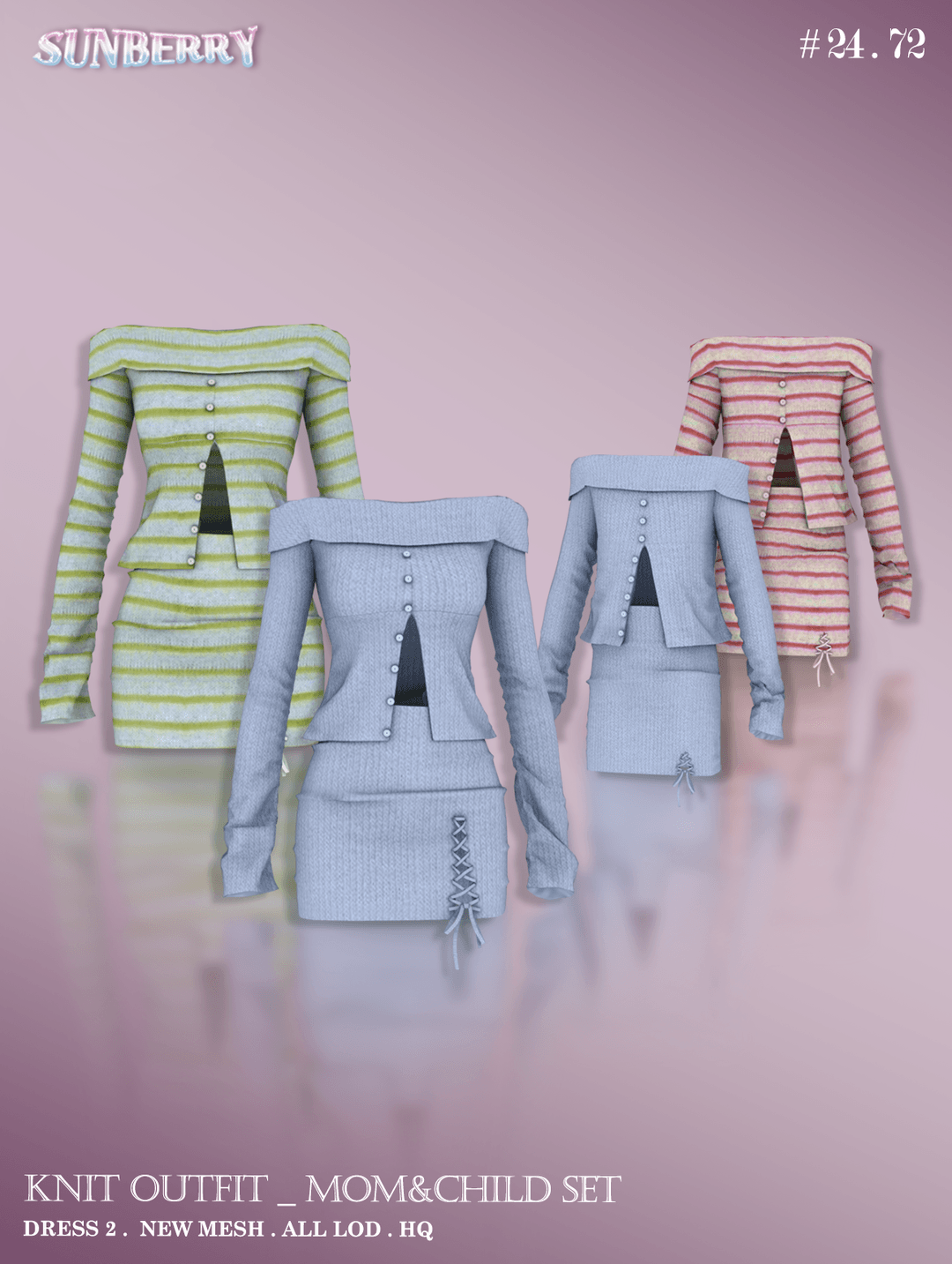 Одежда Mom&Child Knit outfit — кадр 3