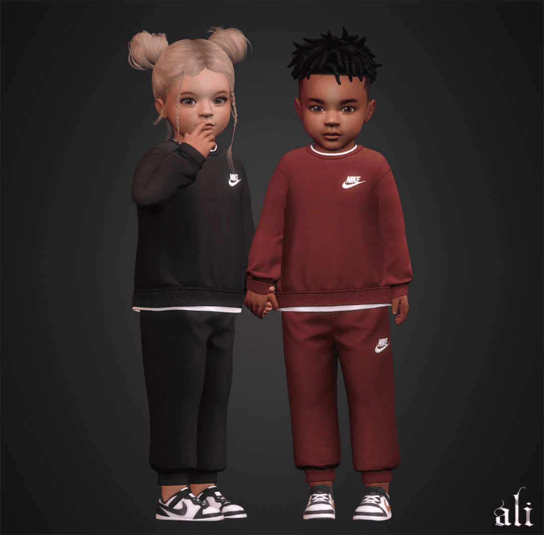 Спортивный сет для тоддлеров Nike outfit — кадр 3