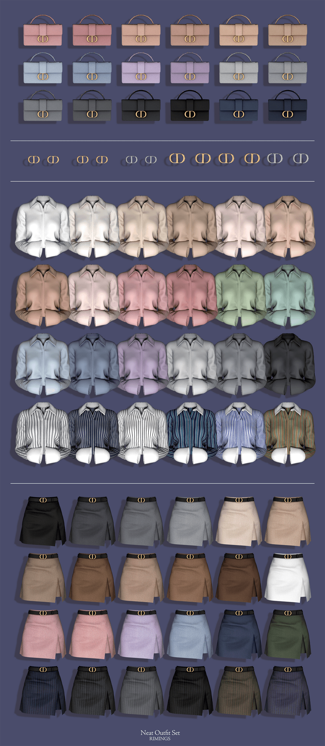 Офисный наряд Neat Outfit Set — кадр 2