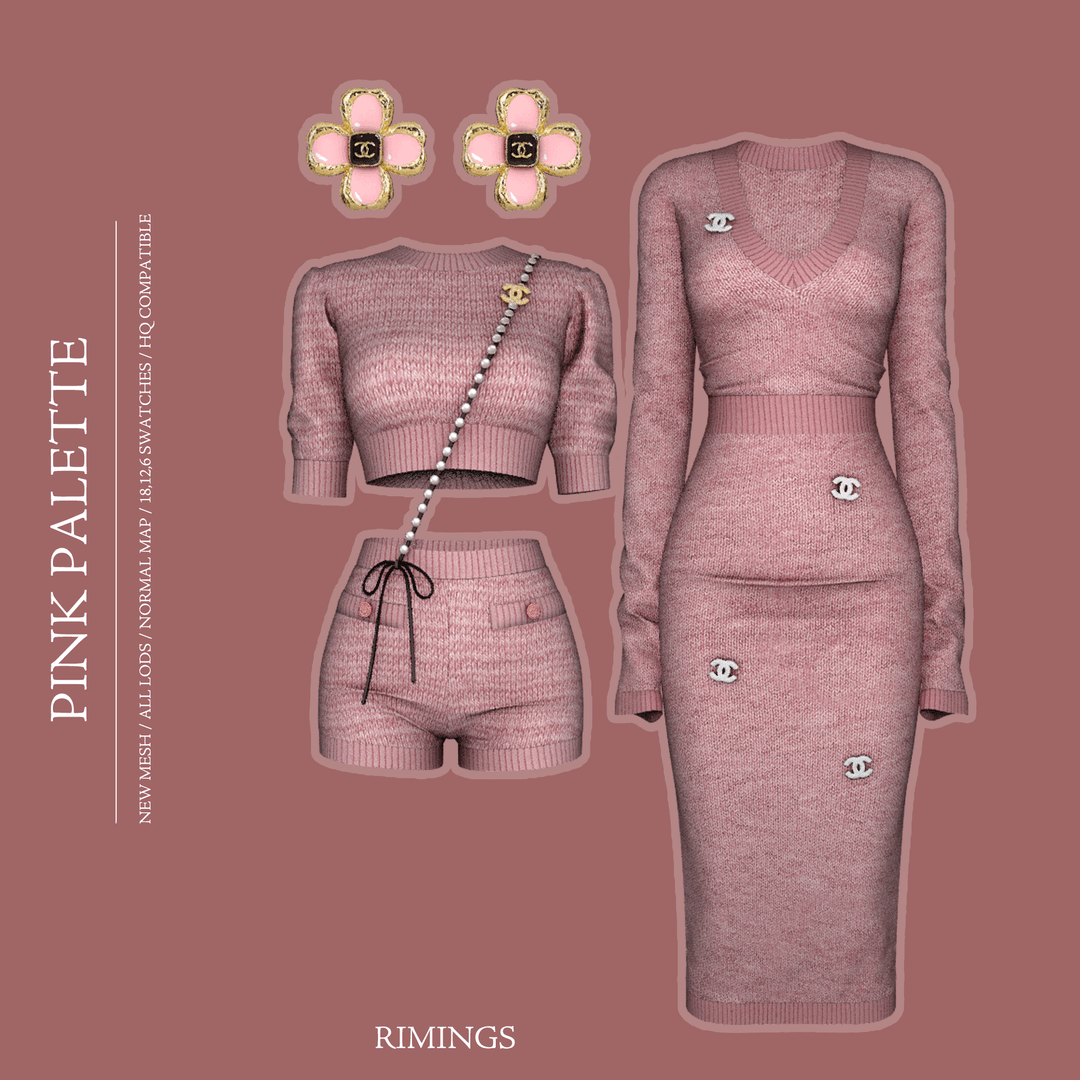 Сет одежды Pink Palette