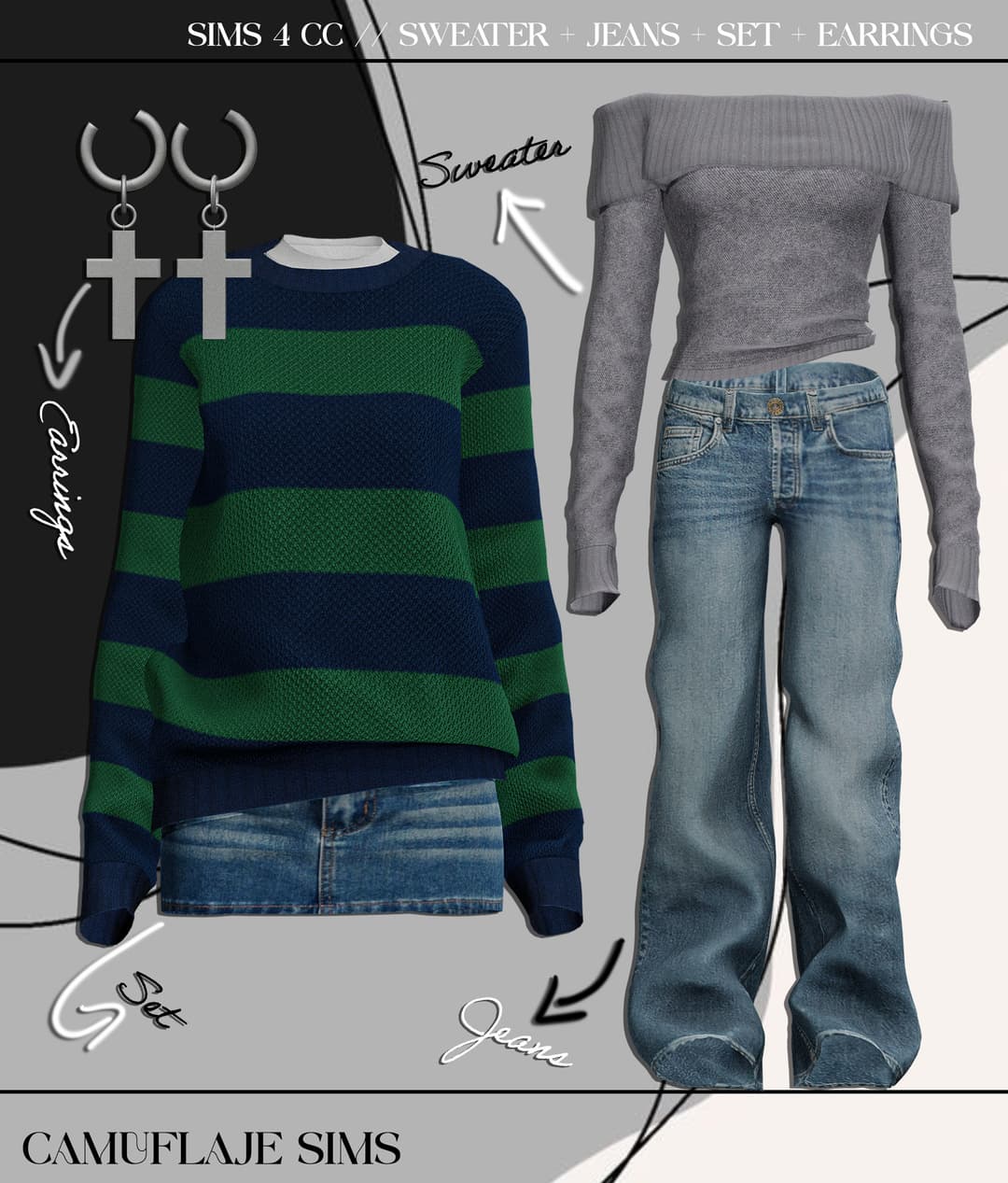 Сет одежды Rebel Aesthetic Collection — кадр 5