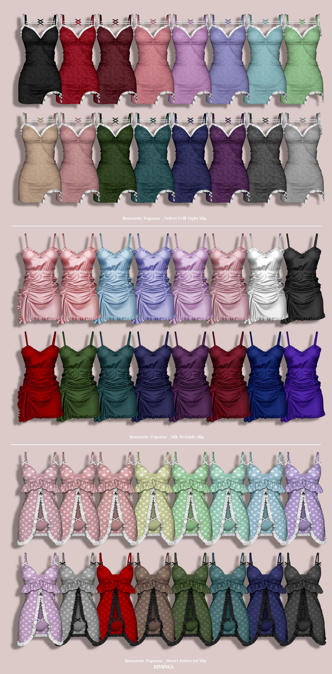 Пидамы Romantic Pajama Set — кадр 2