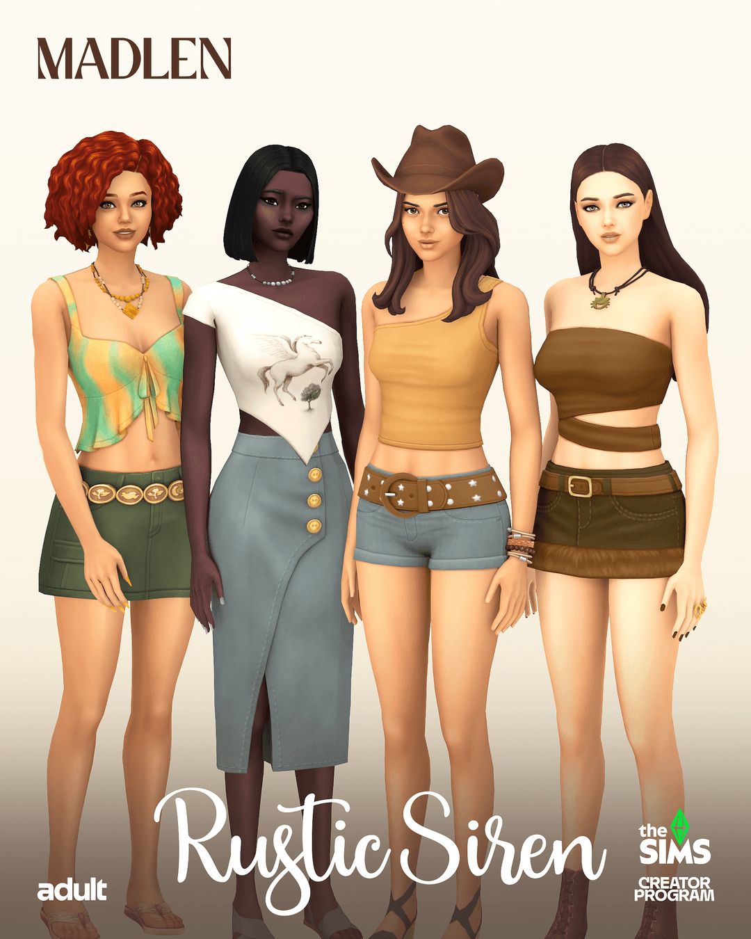 Скриншот мода Сет одежды Rustic Siren