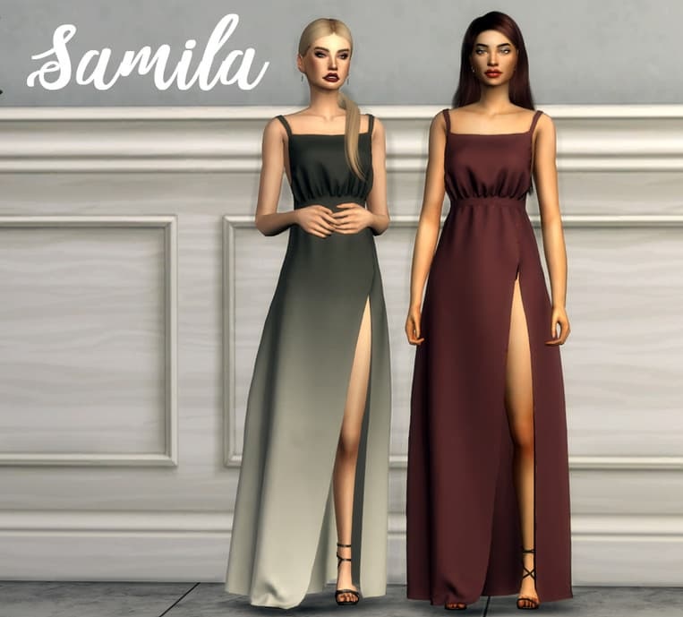 Скриншот мода Платье Samila