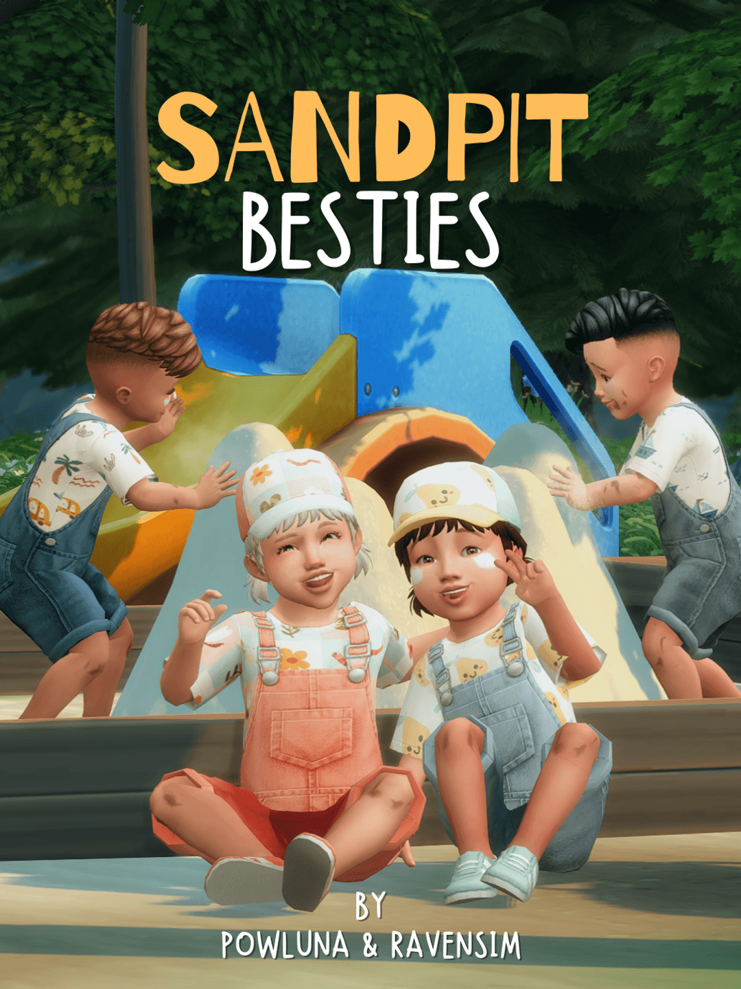 Комплект одежды для малышей Sandpit Besties
