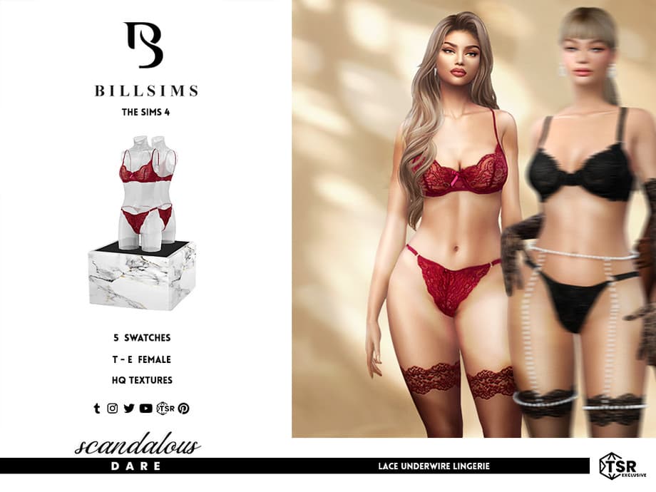 Нижнее белье Scandalous Dare Collection Part 2 — кадр 2