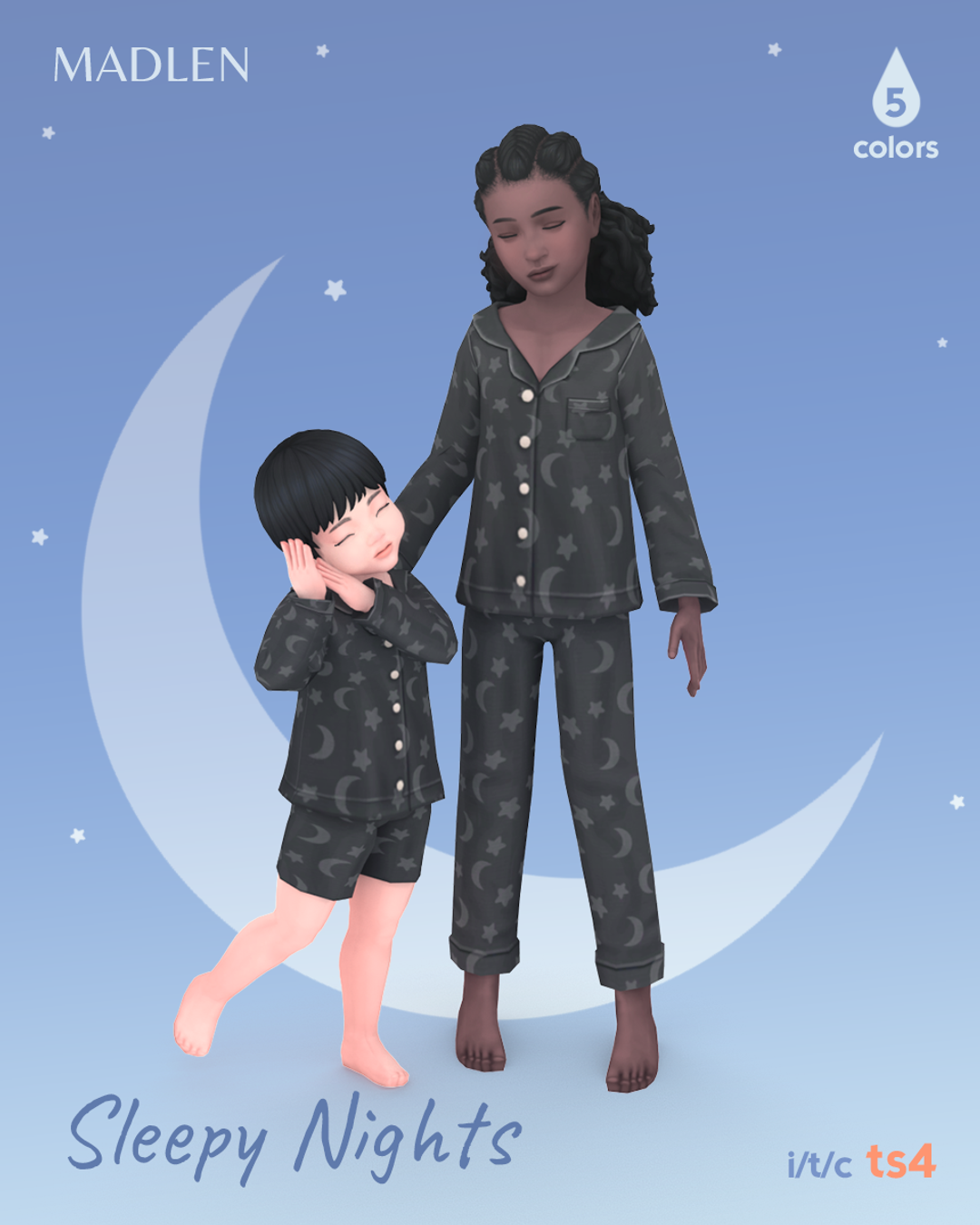 Набор пижам Sleepy Nights — кадр 2