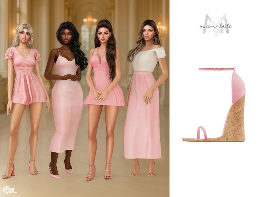 Коллекция одежды и обуви Soft Girl Renaissance — кадр 4