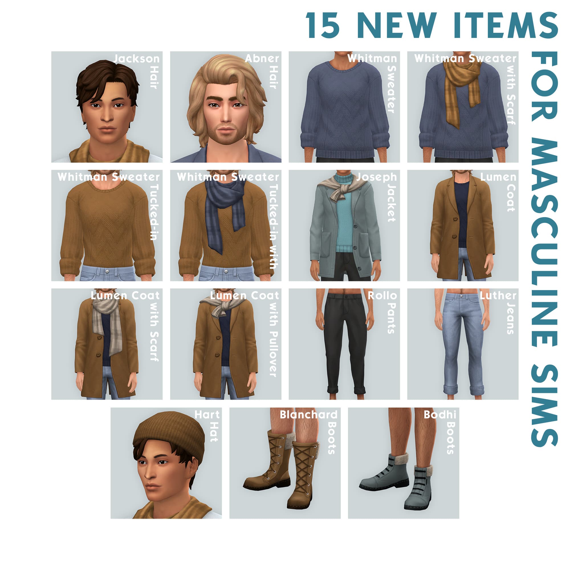 Зимняя одежда Soft Scarf Season Collection — кадр 3