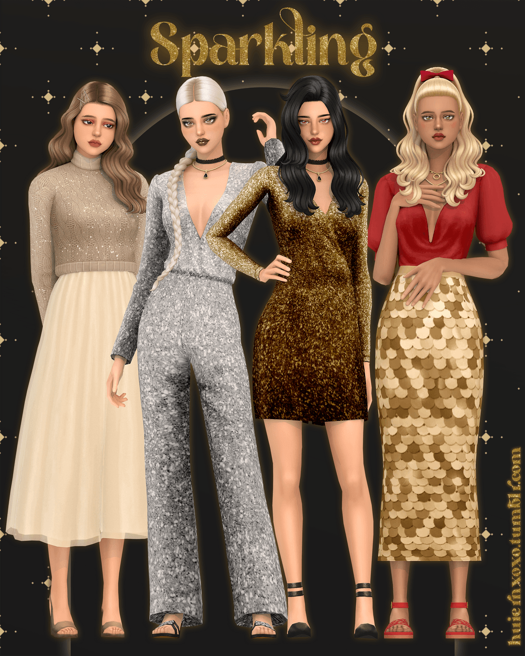 Скриншот мода Коллекция нарядной одежды Sparkling