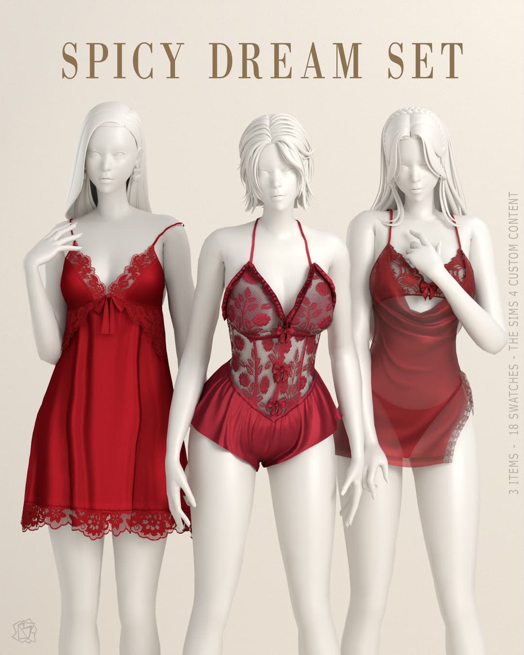 Сет ночного белья Spicy Dream Set