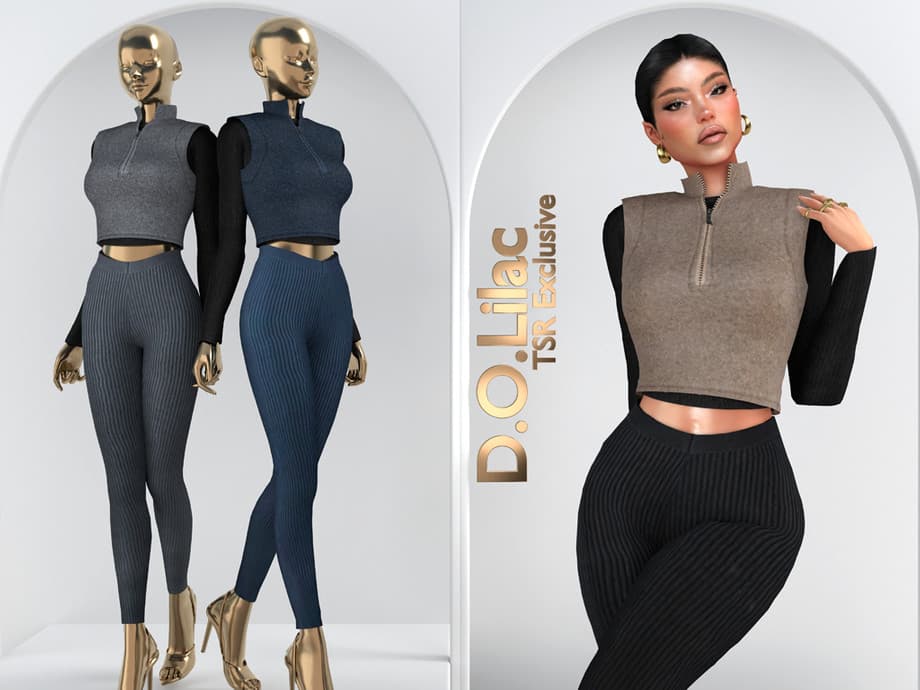 Комплект Sporty Chic Set DO103