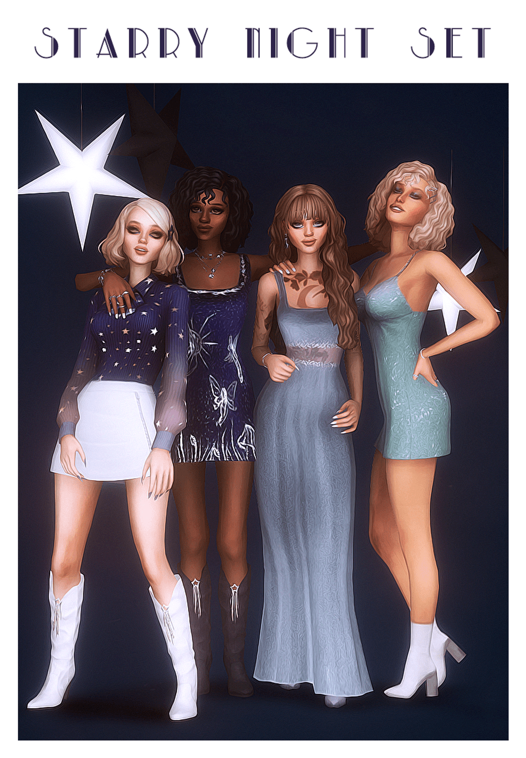 Коллекция одежды Starry Night Set