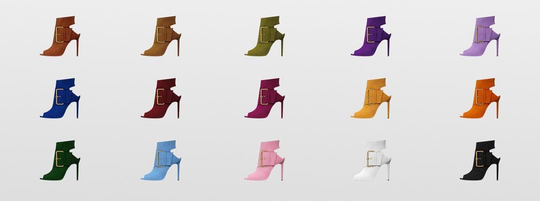 Замшевые ботильоны Suede Ankle Boots 01 — кадр 2