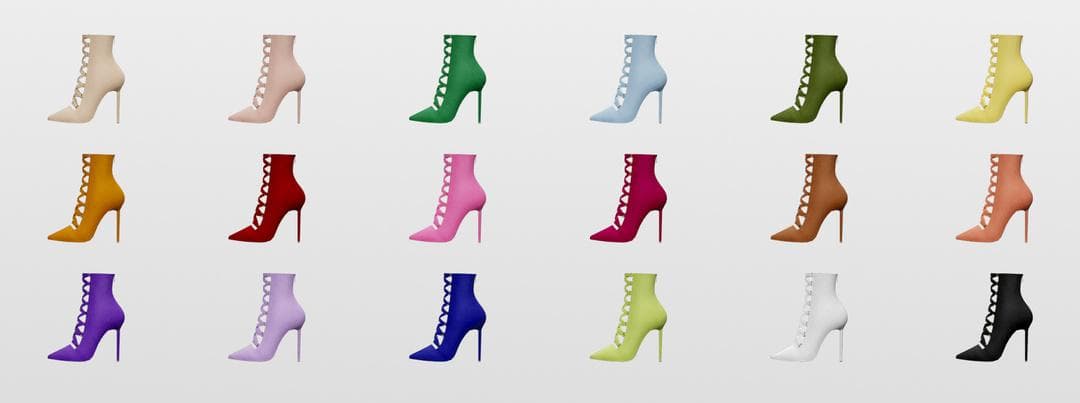 Ботильоны на шнуровке Suede Ankle Boots 02 — кадр 2