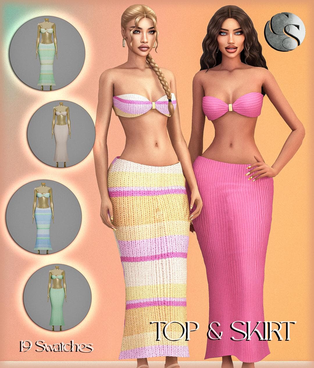 Коллекция летней одежды Summer Knit Collection — кадр 2