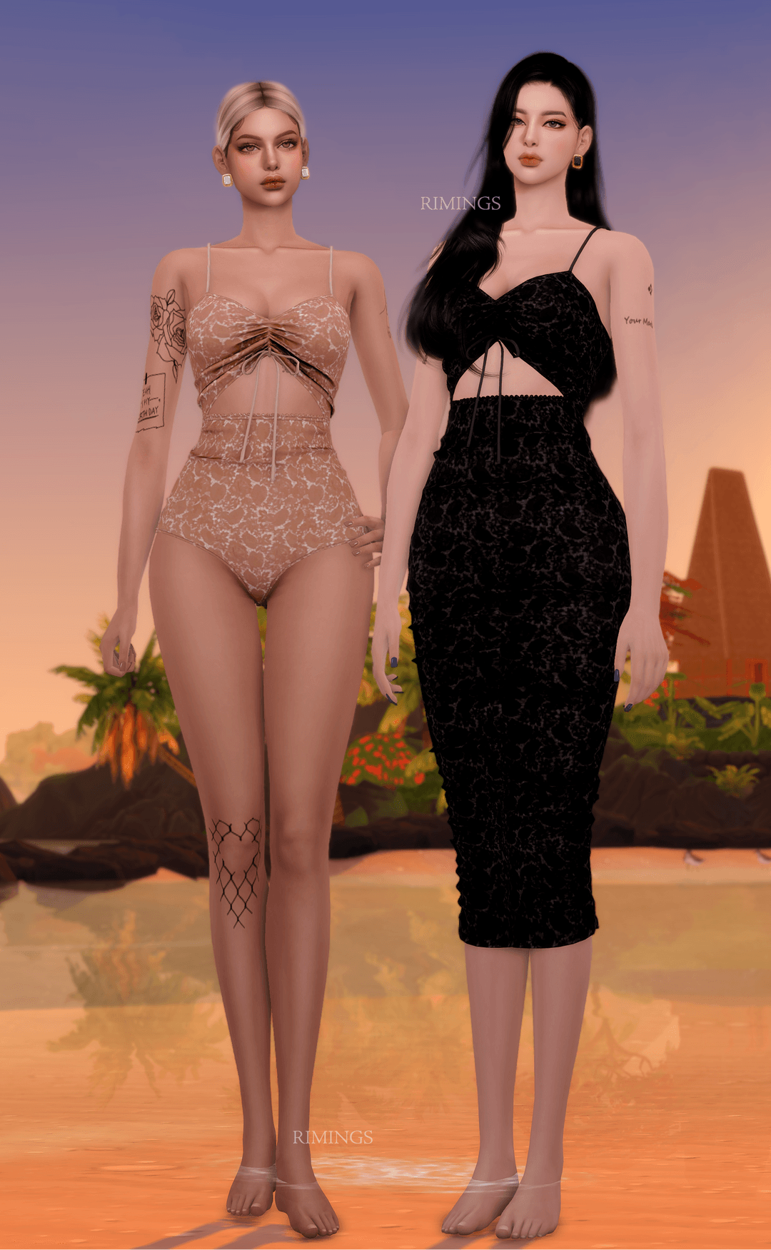 Летний набор Summer Poison Beachwear Set — кадр 3