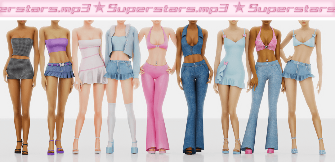 Скриншот мода Сет одежды Superstars