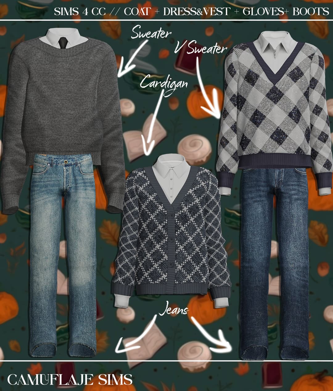 Мужская осенняя коллекция Sweater Season Collection — кадр 3