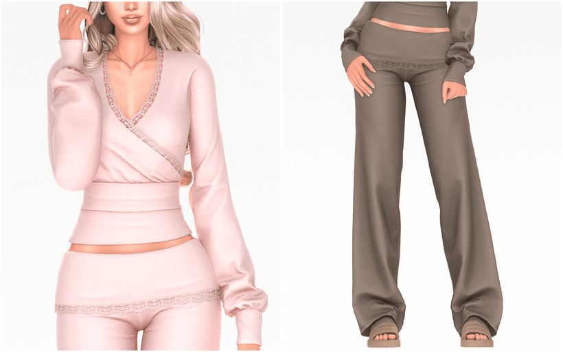 Сет одежды для дома Sweet Hugs Set — кадр 2