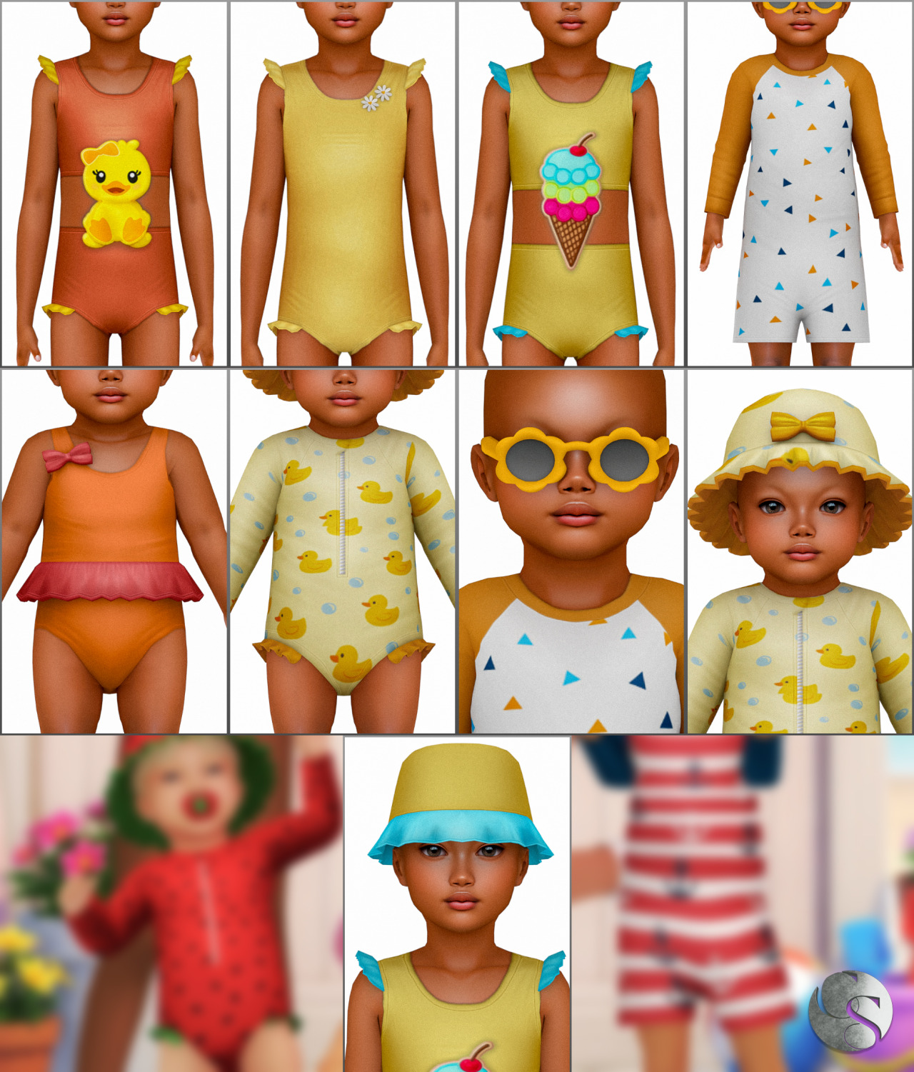 Детская летняя коллекция Sweet Splash Collection — кадр 4