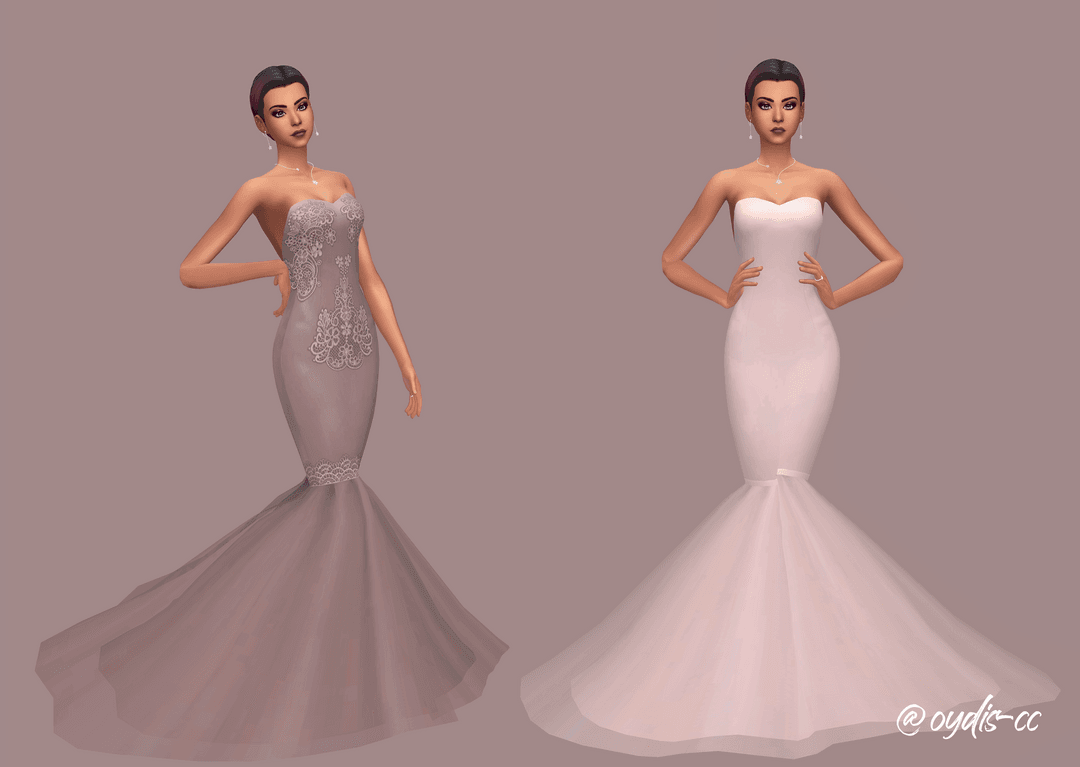 Платье Thalia Mermaid Dress — кадр 2
