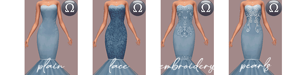 Платье Thalia Mermaid Dress — кадр 3