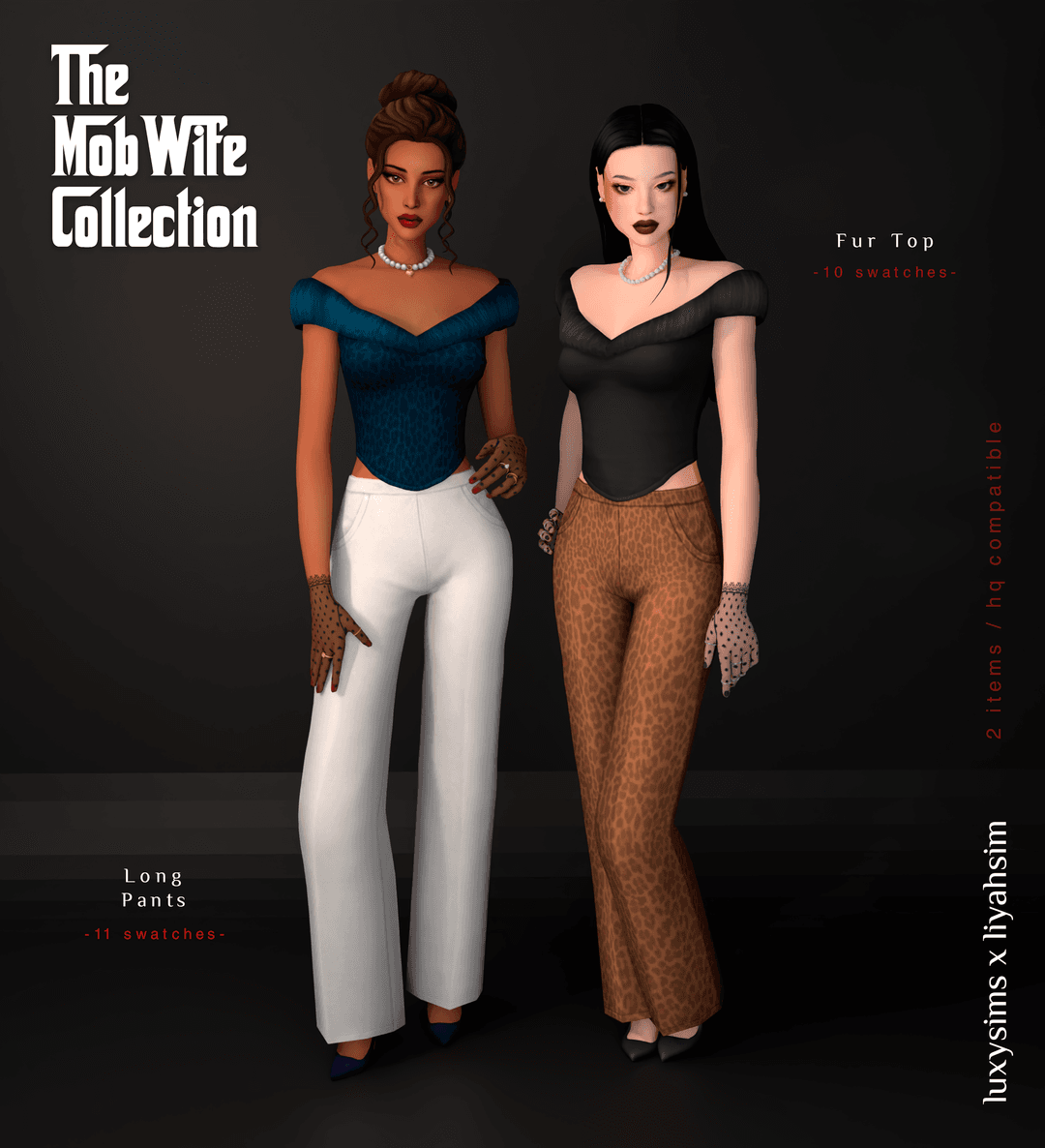 Коллекция одежды The Mob Wife Collection — кадр 5