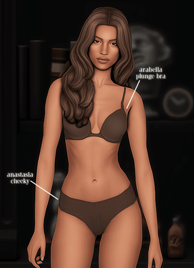 Набор нижнего белья (элементы одежды и замена базового) The Seamless Collection — кадр 4