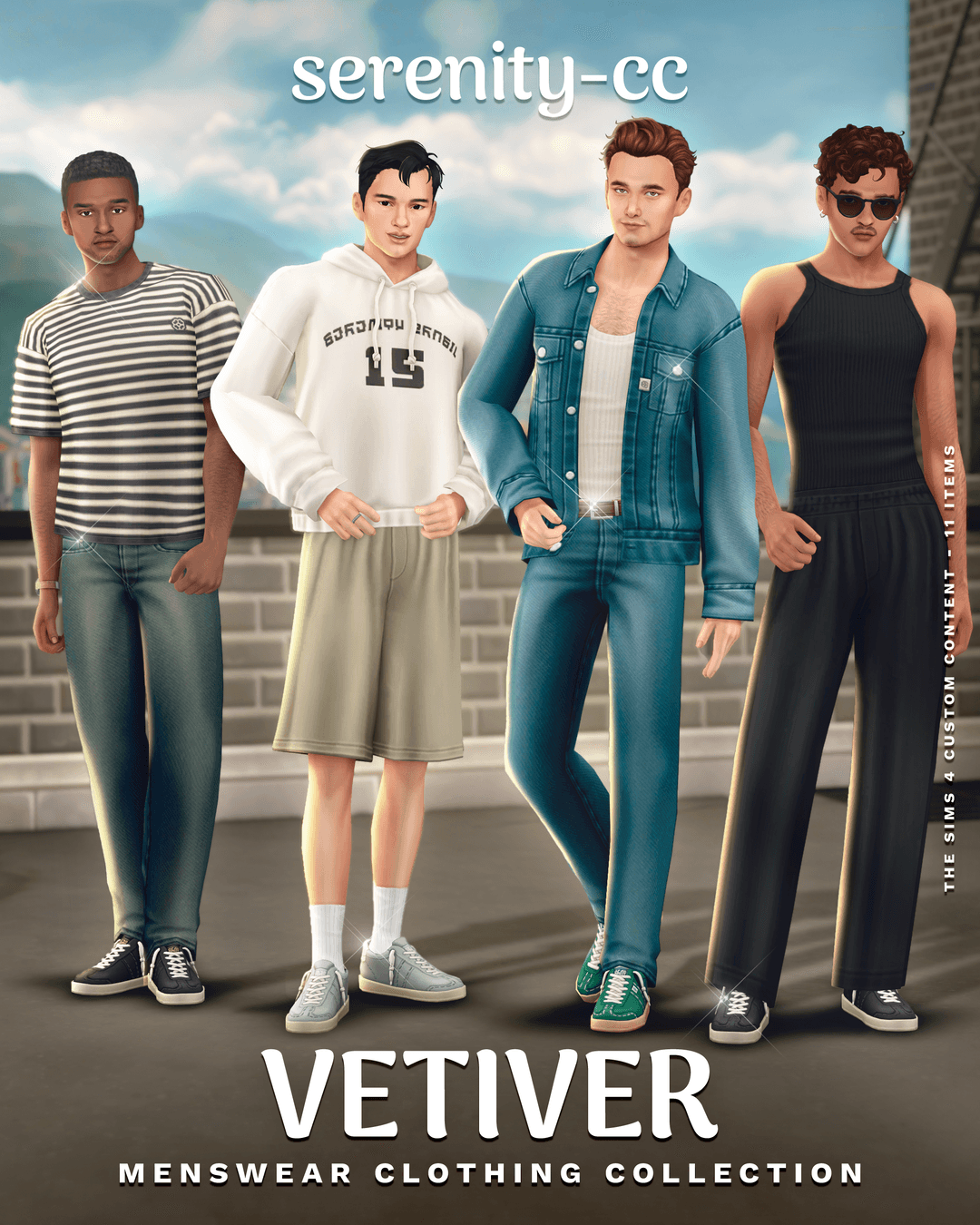 Коллекция мужской одежды The Vetiver Collection