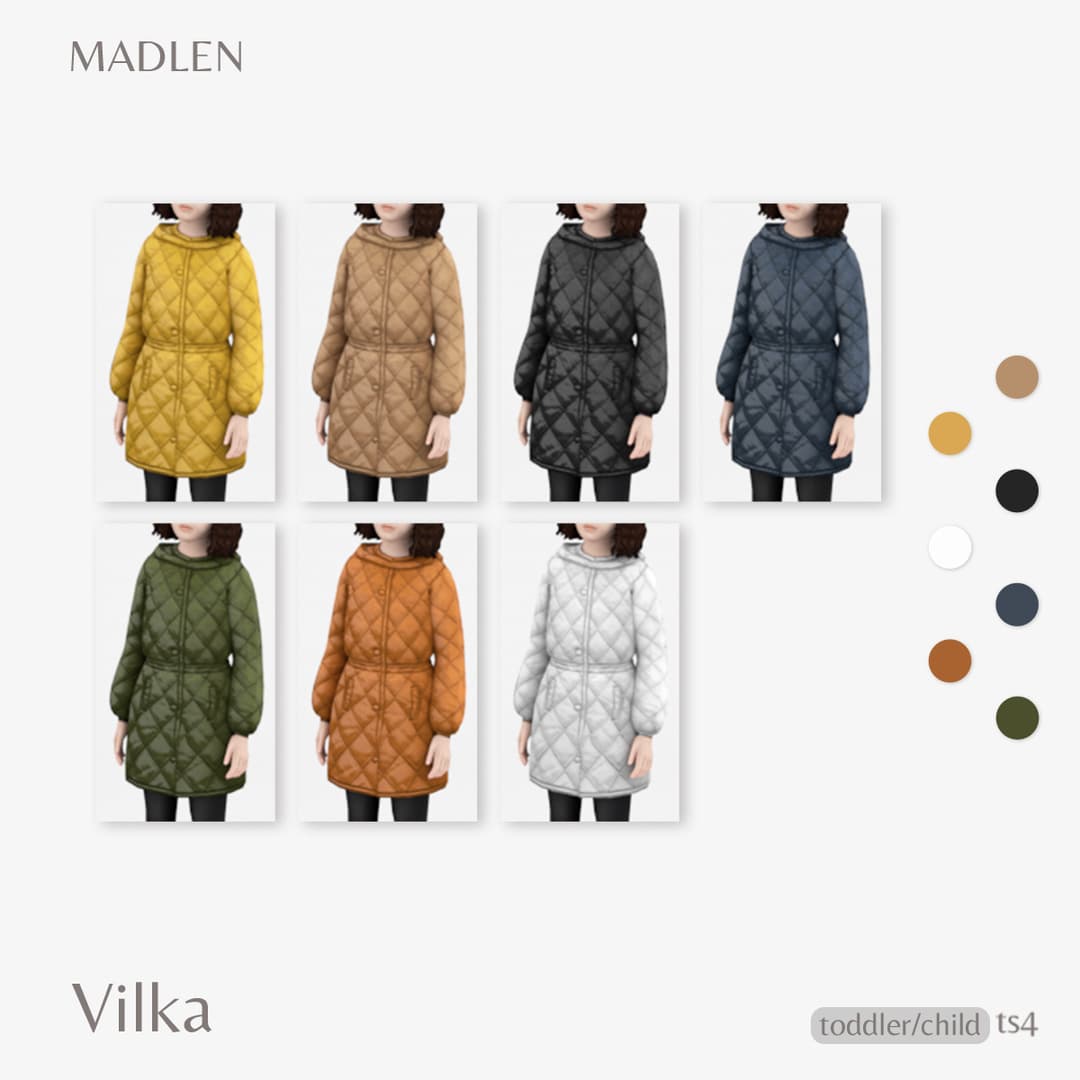 Пальто Vilka Coat — кадр 2