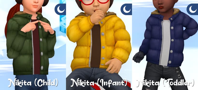 Куртки для младенцев, тоддлеров и детей Winter jackets — кадр 2