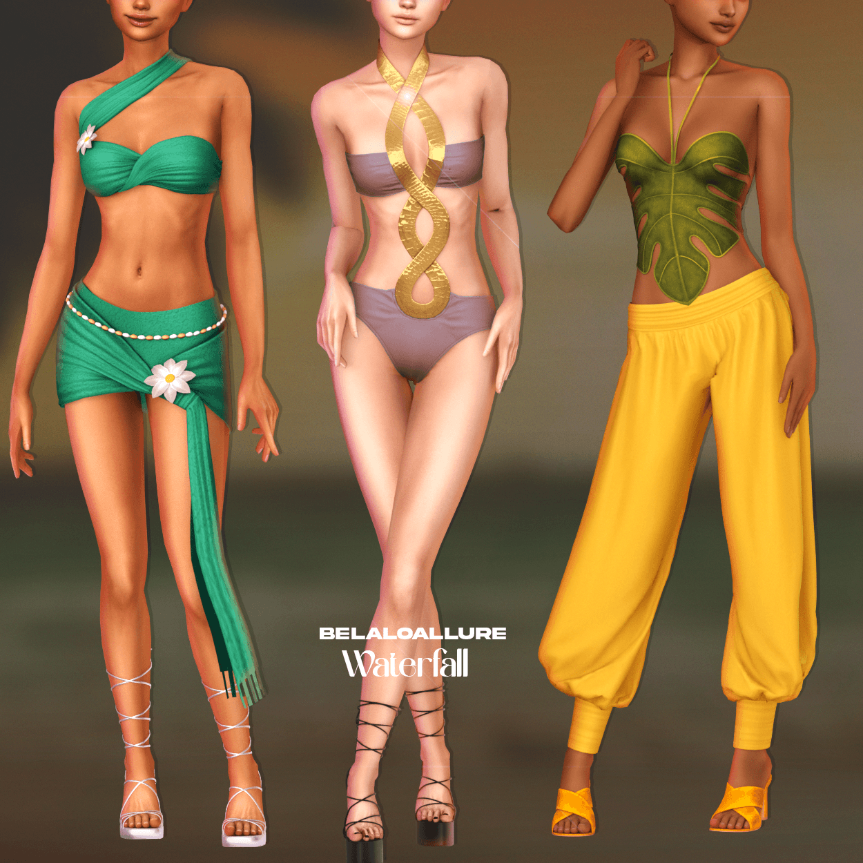 Коллекция одежды Waterfall cc collection