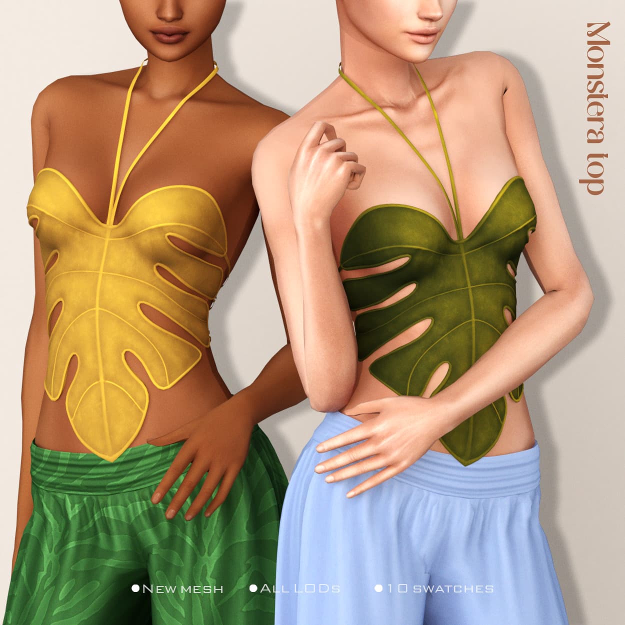 Коллекция одежды Waterfall cc collection — кадр 6