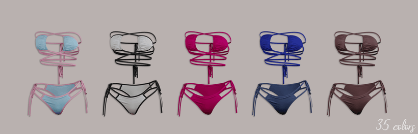 Сет купальников Women’s Bikini set — кадр 4