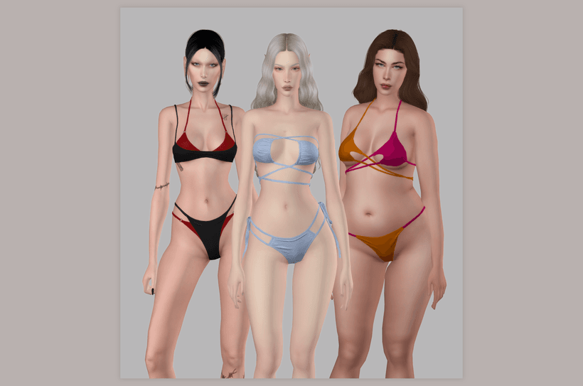 Сет купальников Women’s Bikini set — кадр 5