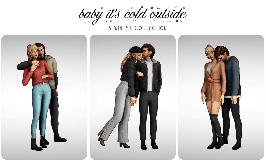 Коллекция одежды Baby it's cold outside