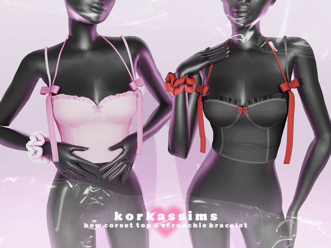 Корсет ♡ Bow corset top ♡