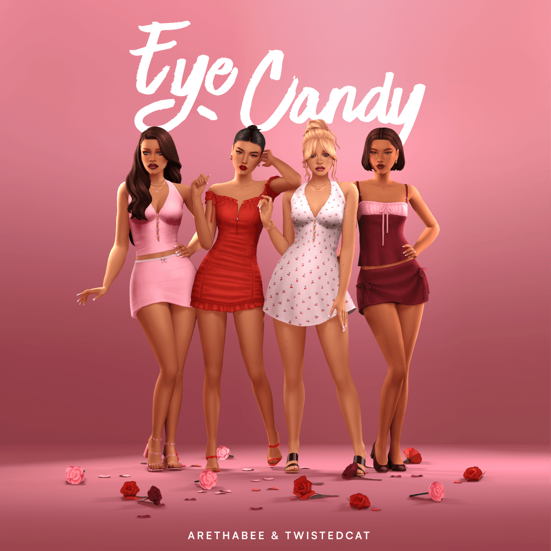 Коллекция одежды и причесок Eye Candy
