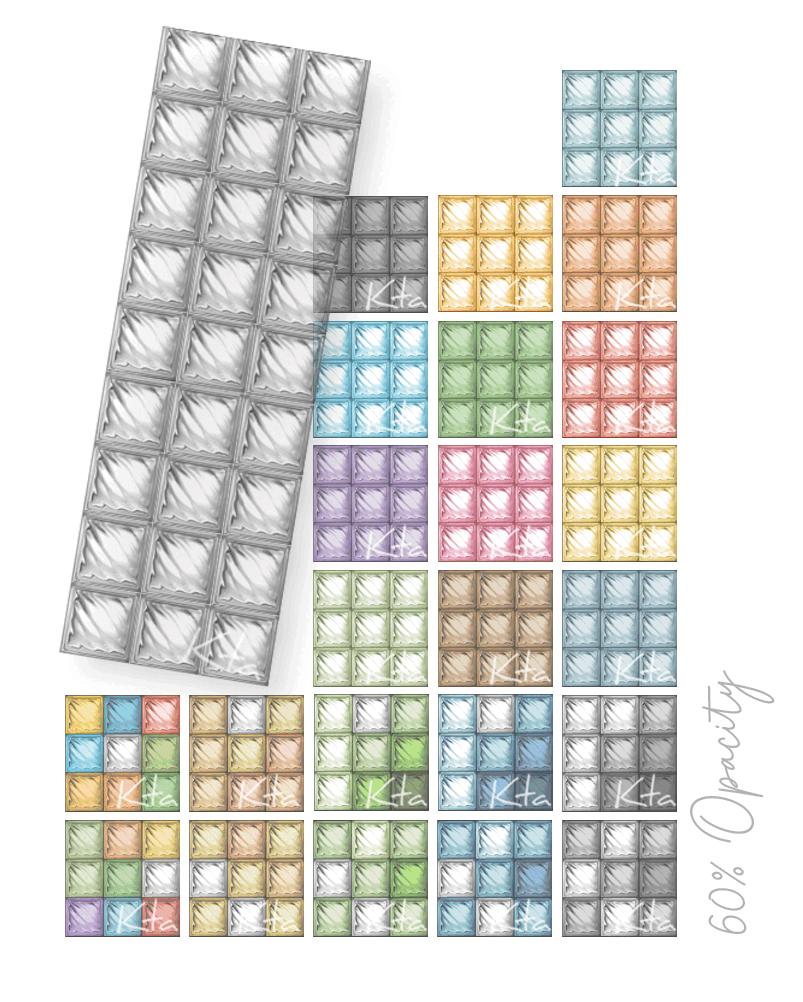 Стеклянные блоки для строительства Glass Bricks Walls 1 — кадр 2