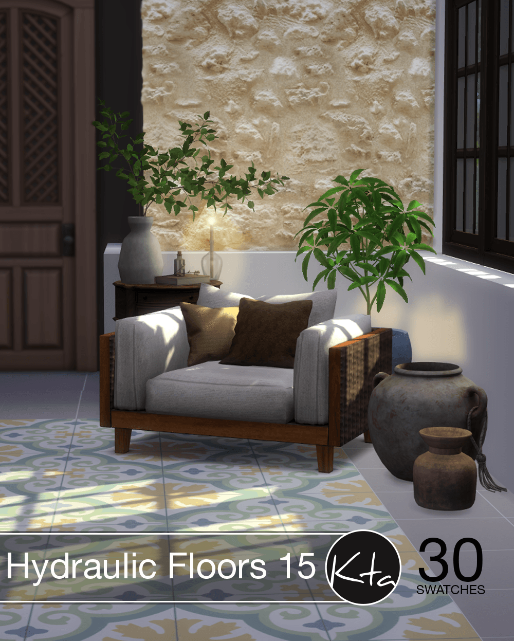 Напольная плитка Hydraulic Floors 15 — кадр 2