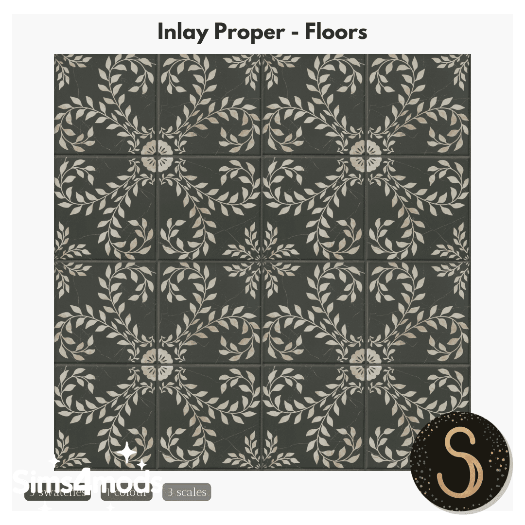 Скриншот мода Плитка для пола Inlay Proper Floors