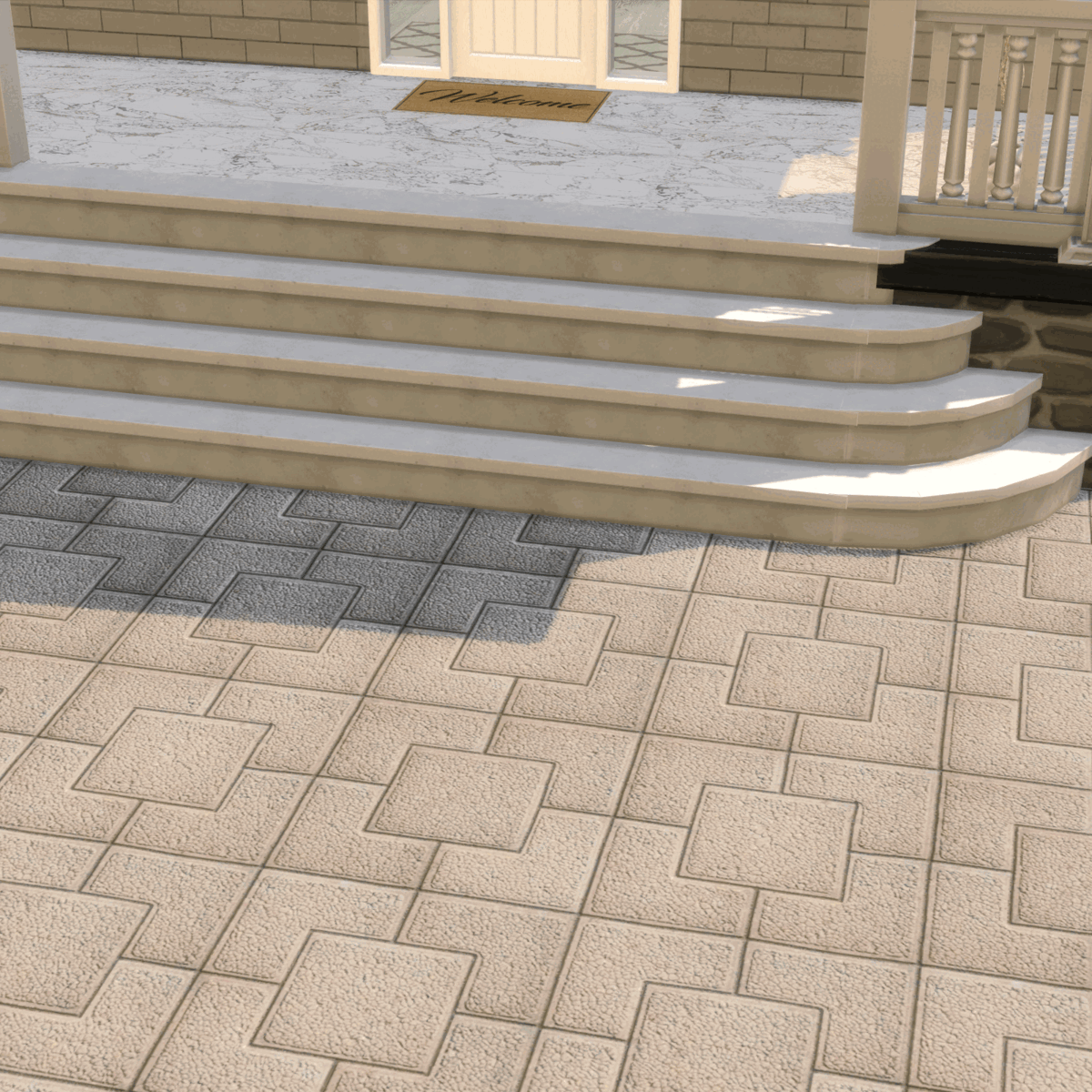 Уличная плитка Outdoor Flooring Megapack — кадр 2