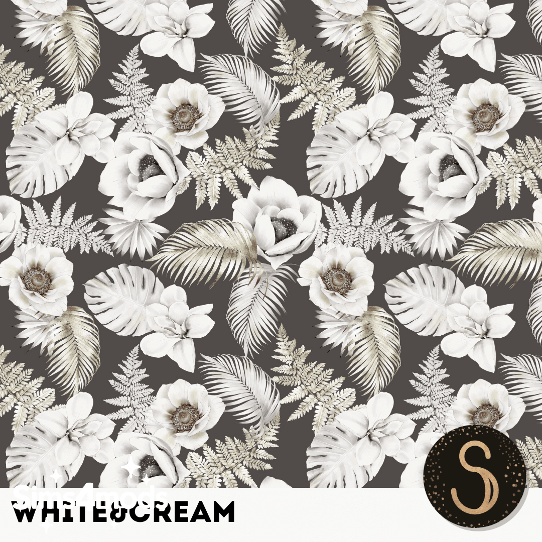 Галерея мода Обои White and Cream Wallpapers #1