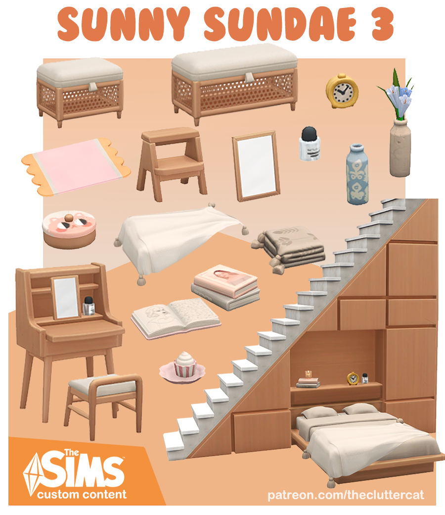 Набор для спальни Sunny Sundae part III