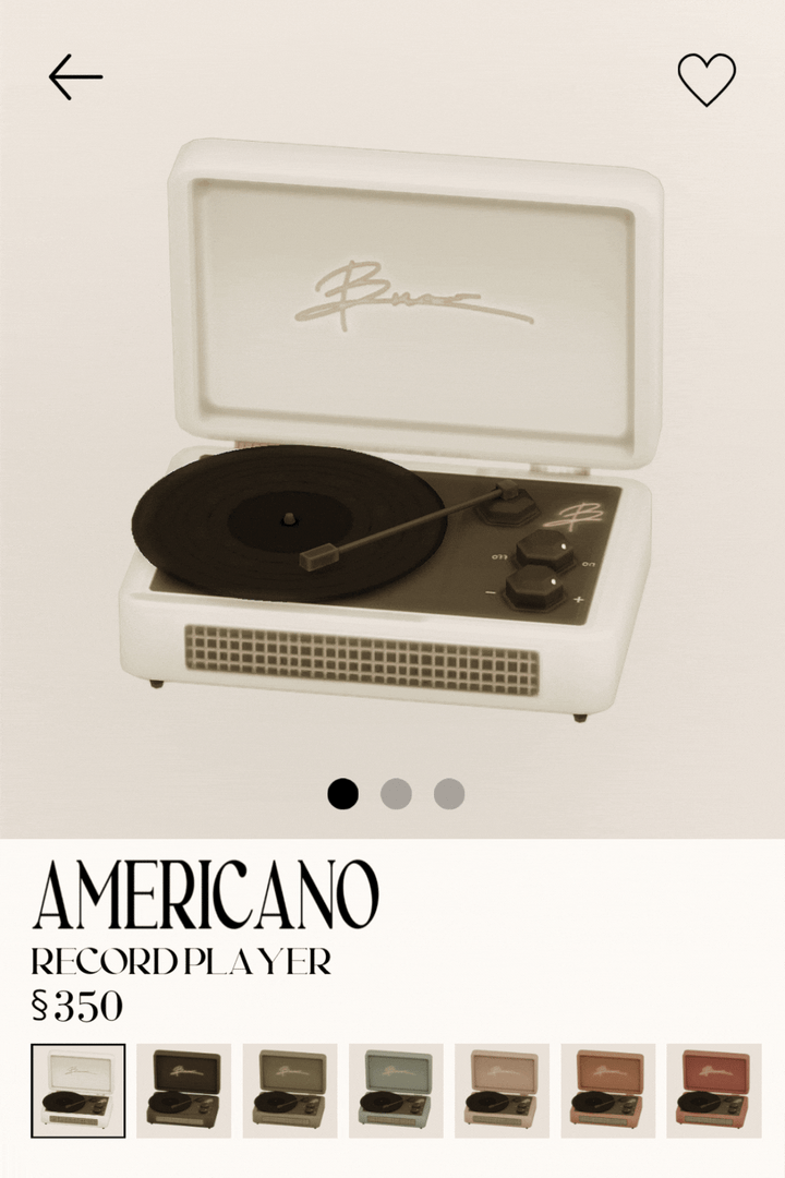 Набор предметов Americano — кадр 2
