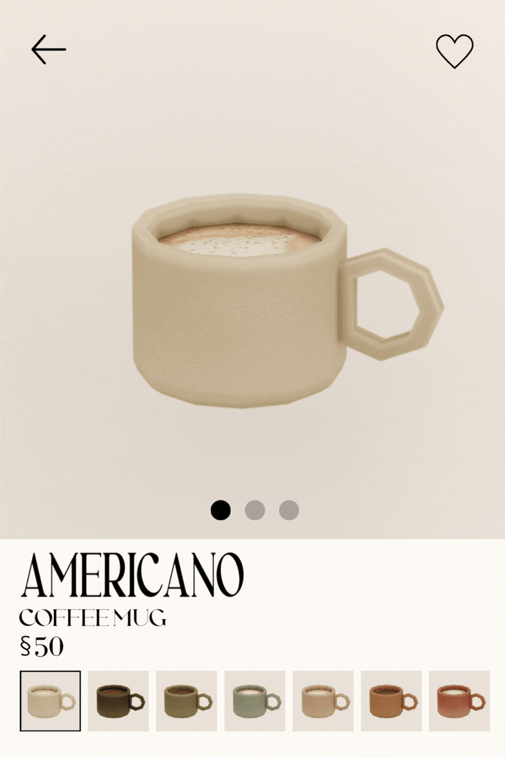 Набор предметов Americano — кадр 6