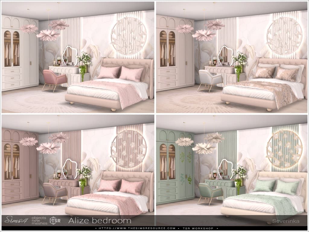 Набор для спальни Alize bedroom — кадр 5