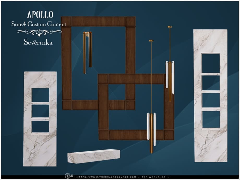 Набор для ванной Apollo bathroom — кадр 5