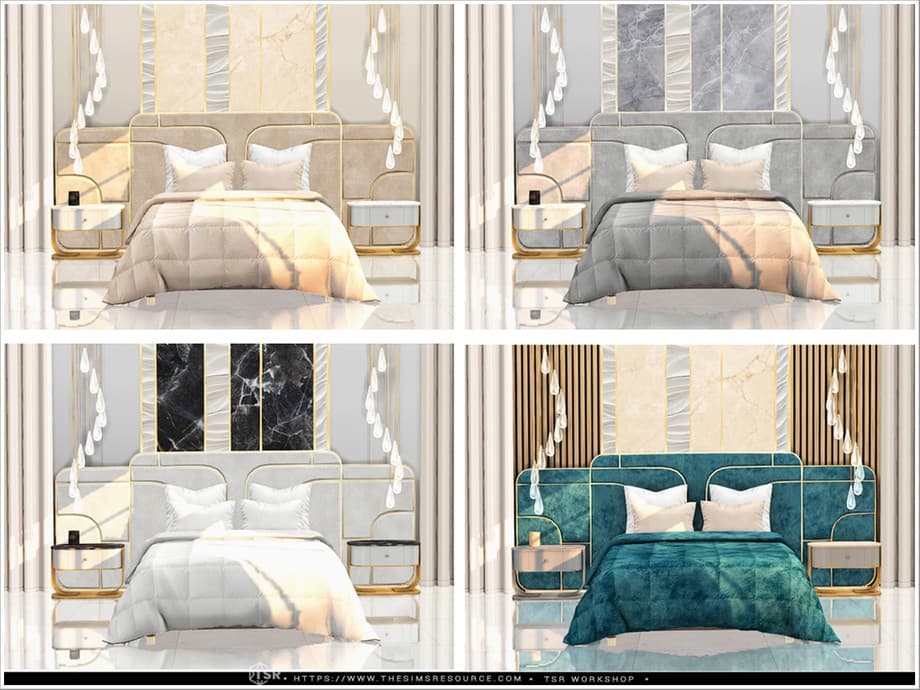 Набор для спальни Aria bedroom — кадр 2